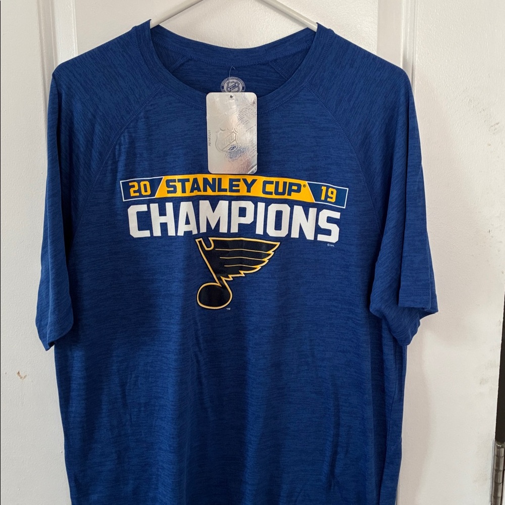 NHL St.Louis Blues 2019 Stanley Cup Champions Tee